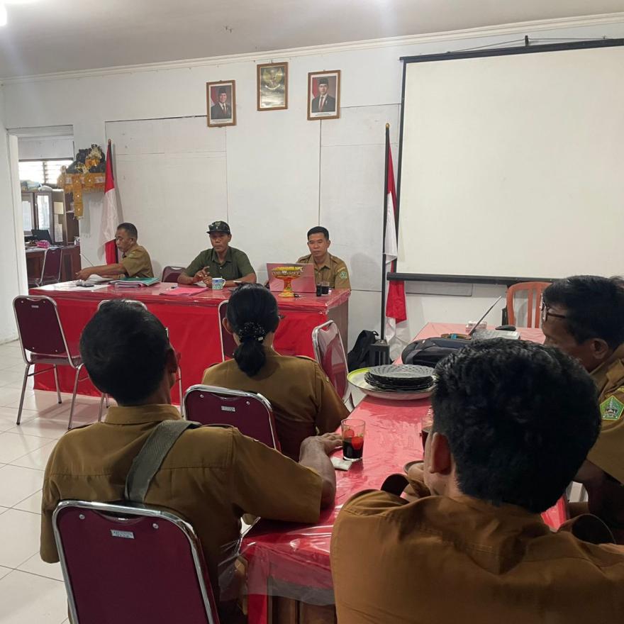 Rapat Koordinasi Rutin Pemerintah Desa Megati